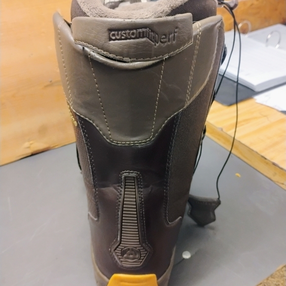 Men's Brown Snowboard Boots Salomon Dialogue - Picture 11 of 14